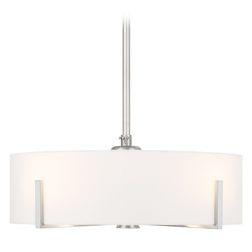 Savoy House Lighting Mansell Satin Nickel LED Ceiling Fan with Light