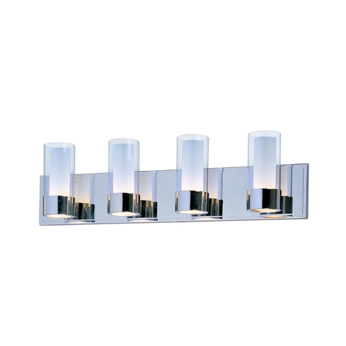 Maxim Lighting Maxim Lighting Silo Chrome Bathroom Light 23074CLFTPC