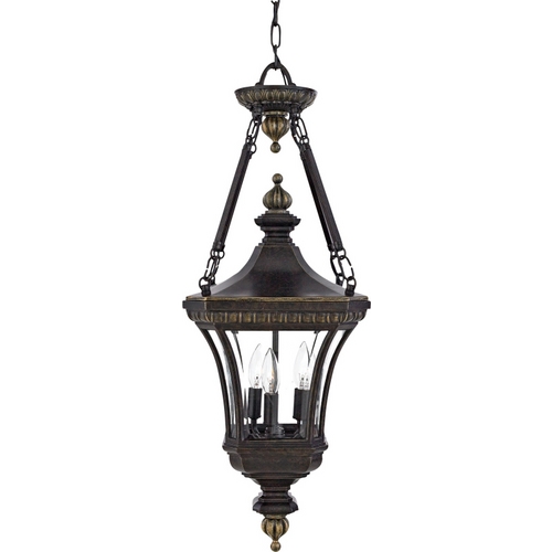 Devon Outdoor Hanging Light in Imperial Bronze by Quoizel Lighting