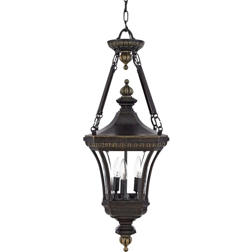 Quoizel Lighting Devon Outdoor Hanging Light in Imperial Bronze by Quoizel Lighting DE1490IB