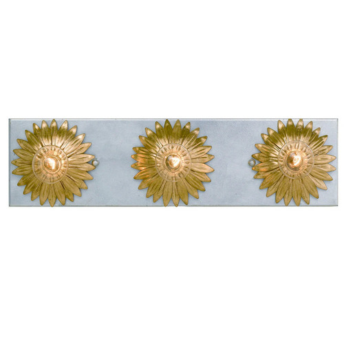 Broche 18-Inch Bath Light in Gold & Silver by Crystorama Lighting