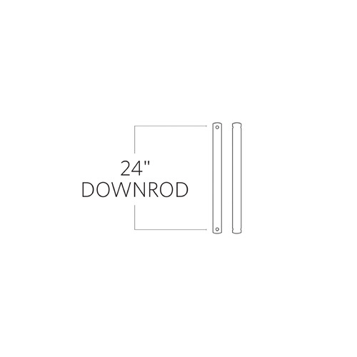 Visual Comfort Fan Collection Universal Downrod Koa Fan Downrod