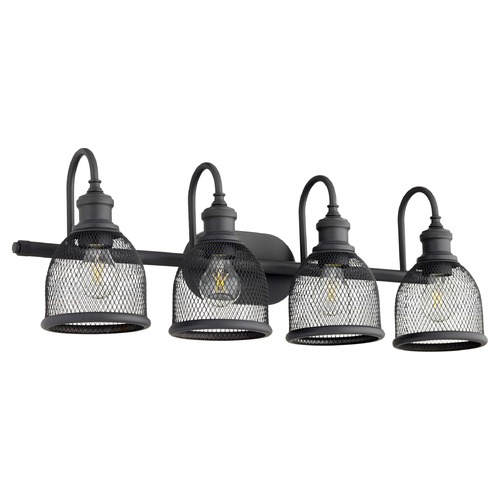 Quorum Lighting Omni Noir Bathroom Light by Quorum Lighting 5212-4-69