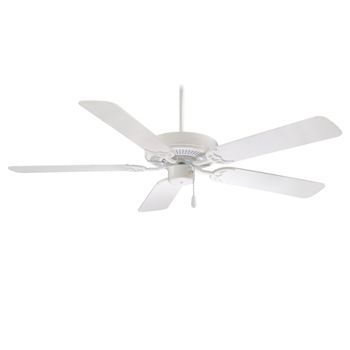 Contractor 52-Inch Fan in White by Minka Aire