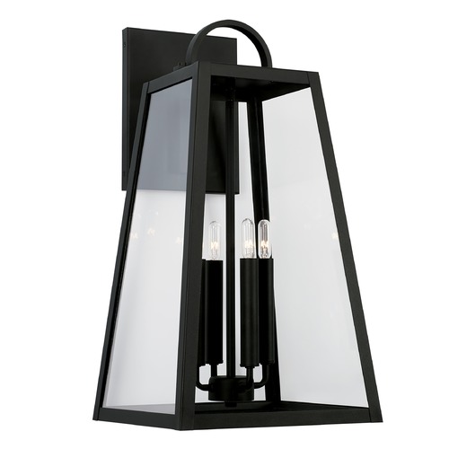 HomePlace by Capital Lighting Leighton 23.25-Inch Black Outdoor Wall Light by HomePlace by Capital Lighting 943743BK