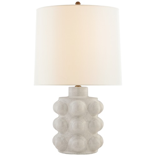 Visual Comfort Signature Collection Aerin Vedra Medium Table Lamp in Bone Craquelure by Visual Comfort Signature ARN3645BCL