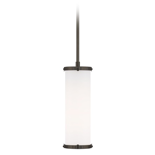 Visual Comfort Signature Collection Thomas OBrien Calliope Small Pendant in Bronze by Visual Comfort Signature TOB5184BZWG