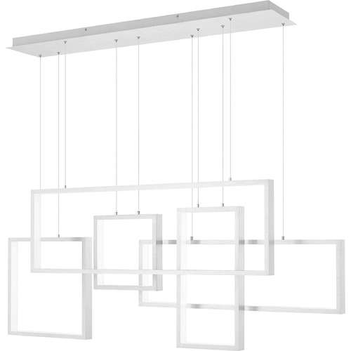 Quoizel Lighting Canvas 56.75-Inch LED Linear Light in Aluminum by Quoizel Lighting PCCV157BRA