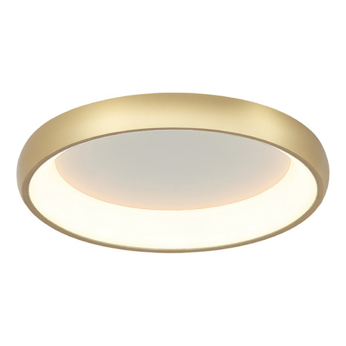 Matteo Lighting Maverick Brushed Gold LED Flushmount Light