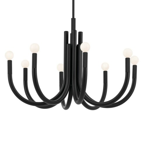 Odensa Black Chandelier by Kichler Lighting