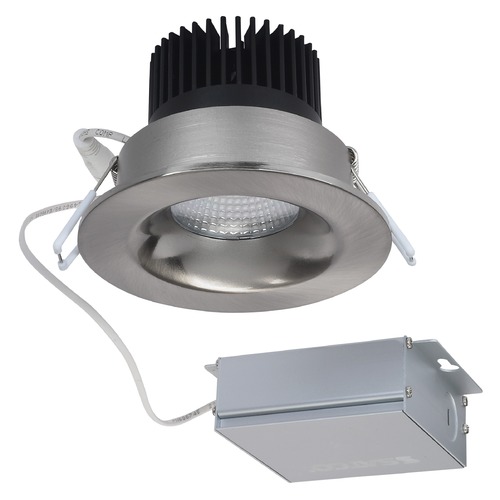 12W LED Direct Wire Downlight 3.5-Inch 3000K 120V Dimmable by Satco Lighting