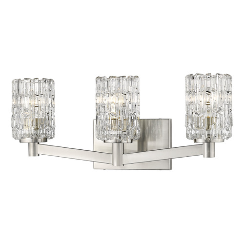 Aubrey Brushed Nickel Bathroom Light by Z-Lite