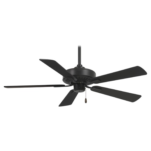 Contractor Plus 52-Inch Ceiling Fan in Coal by Minka Aire