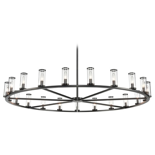 Revolve Urban Bronze Chandelier by Alora Lighting
