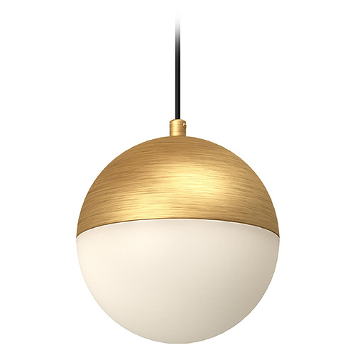 Monae Brushed Gold LED Mini Pendant by Kuzco Lighting