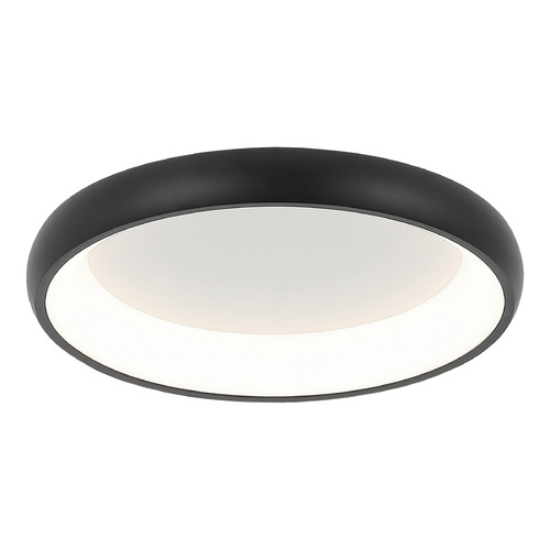 Matteo Lighting Maverick Matte Black LED Flushmount Light