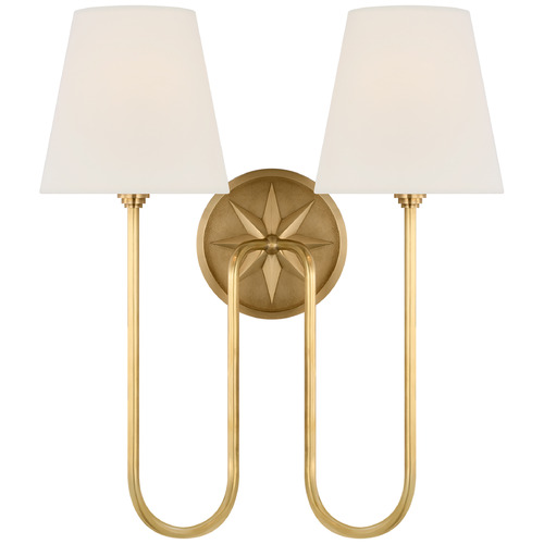 Cosima Antique Brass Large Chandelier
