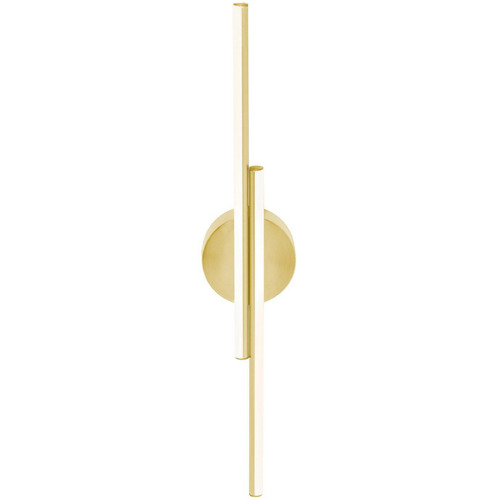 Afx Lighting Ella Satin Brass LED Vertical Bathroom Light