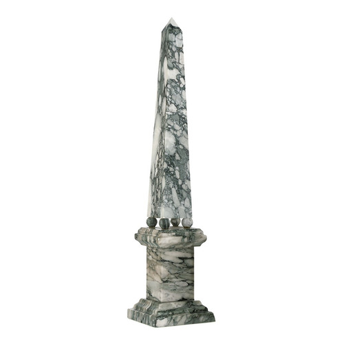 Currey and Company Sorority Green / Off-White Sculpture