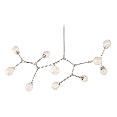 Modern Forms by WAC Lighting Catalyst 51-Inch LED Chandelier in Polished Nickel by Modern Forms PD-53751-PN