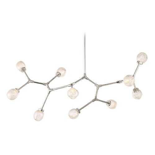 Catalyst 51-Inch LED Chandelier in Polished Nickel by Modern Forms