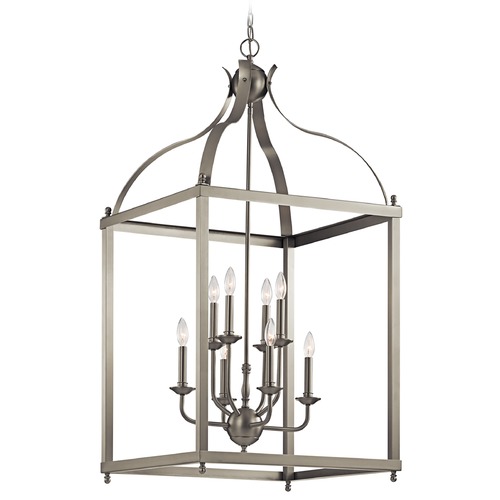 Larkin 47.75-Inch High Brushed Nickel Pendant by Kichler Lighting