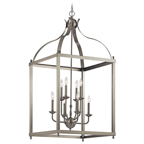 Kichler Lighting Larkin 47.75-Inch High Brushed Nickel Pendant by Kichler Lighting 42591NI