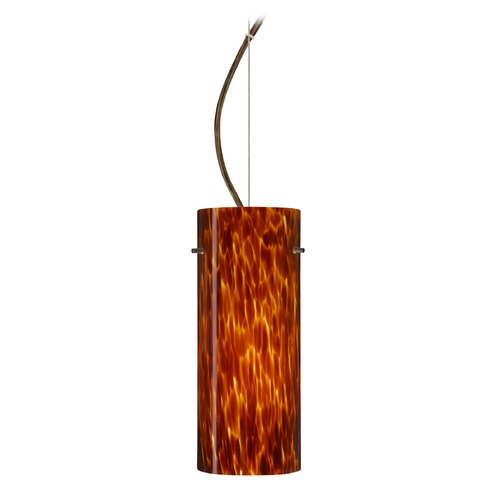 Besa Lighting Stilo Bronze LED Pendant Light