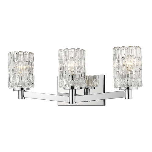 Aubrey Chrome Bathroom Light by Z-Lite