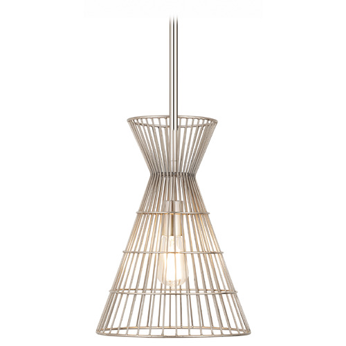 Alito Polished Nickel Pendant by Z-Lite