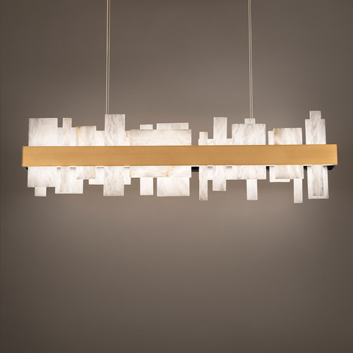 Acropolis Aged Brass LED Linear Light by Modern Forms