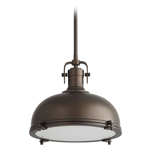 Vida 16.5-Inch Pendant in Oiled Bronze by Oxygen Lighting