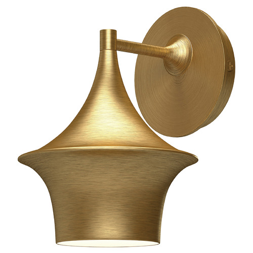 Emiko Wall Sconce in Brushed Gold by Alora Lighting