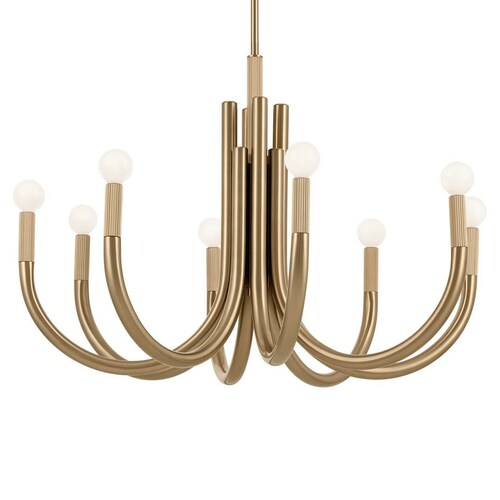 Odensa Champagne Bronze Chandelier by Kichler Lighting