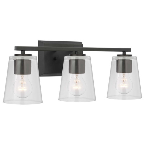 Progress Lighting Progress Lighting Vertex Matte Black Bathroom Light P300459-31M