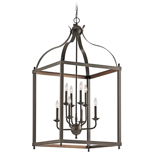 Kichler Lighting Larkin 47.75-Inch High Olde Bronze Pendant by Kichler Lighting 42591OZ