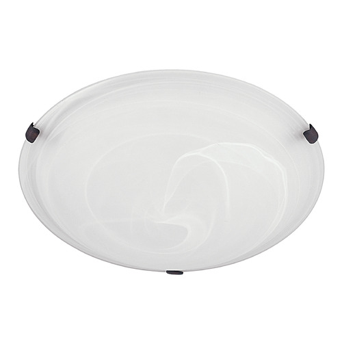 Capital Lighting Alan 16-Inch Alabaster Flush Mount by Capital Lighting 2826FF-AL
