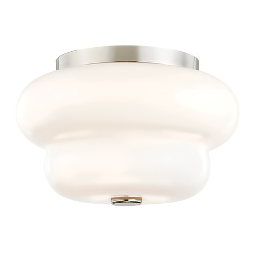 Mitzi by Hudson Valley Hazel Polished Nickel Flush Mount by Mitzi by Hudson Valley H350502-PN