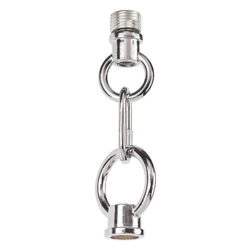 Adapters Chrome Ceiling Adaptor by Kuzco Lighting