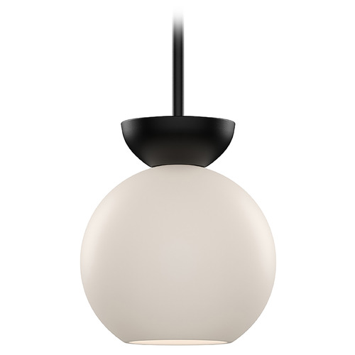 Kuzco Lighting Arcadia Black Mini Pendant by Kuzco Lighting PD59708-BK/OP