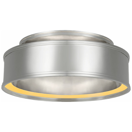 Chapman & Myers Connery 18-Inch Flush Mount in Nickel by VC Signature