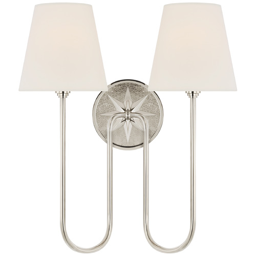 Cosima Polished Nickel Large Chandelier