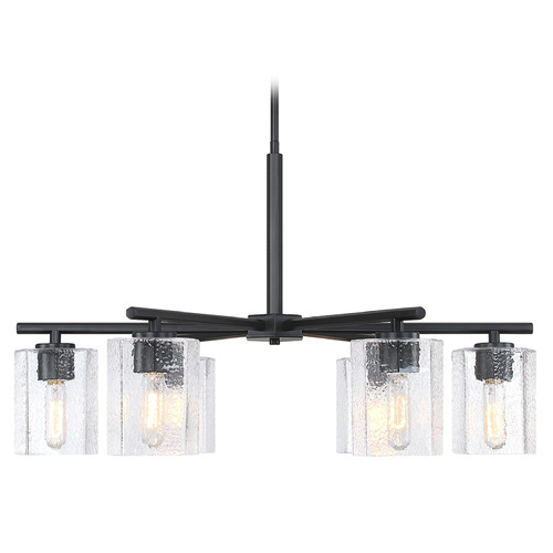 Designers Fountain Lighting Designers Fountain Haven Matte Black Chandelier D309M-6CH-MB