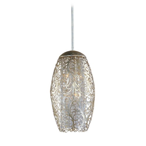 Maxim Lighting Arabesque Golden Silver Pendant by Maxim Lighting 24151BCGS