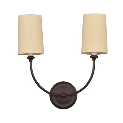 Crystorama Lighting Sylvan Dark Bronze Sconce