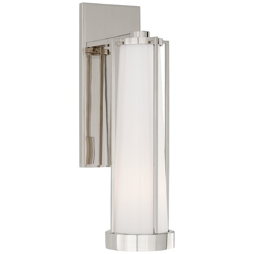 Visual Comfort Signature Collection Thomas OBrien Calix Sconce in Polished Nickel by Visual Comfort Signature TOB2275PNWG