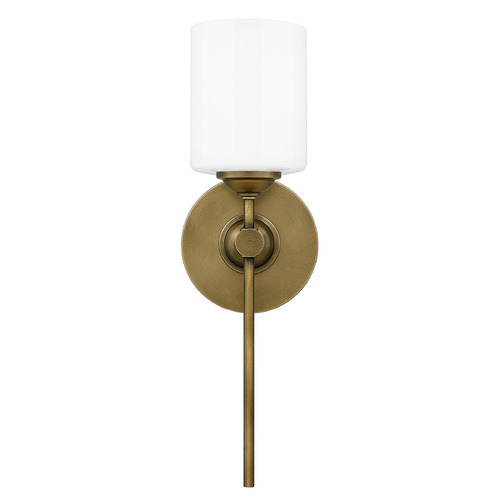 Quoizel Lighting Aria Sconce in Weathered Brass by Quoizel Lighting ARI8605WS