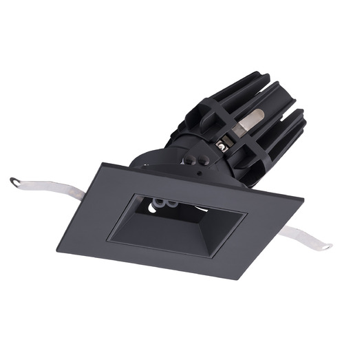 WAC Lighting 4-Inch FQ Downlights Black LED Recessed Trim by WAC Lighting R4FSAT-935-BK