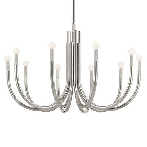 Kichler Lighting Odensa Polished Nickel Chandelier by Kichler Lighting 52551PN