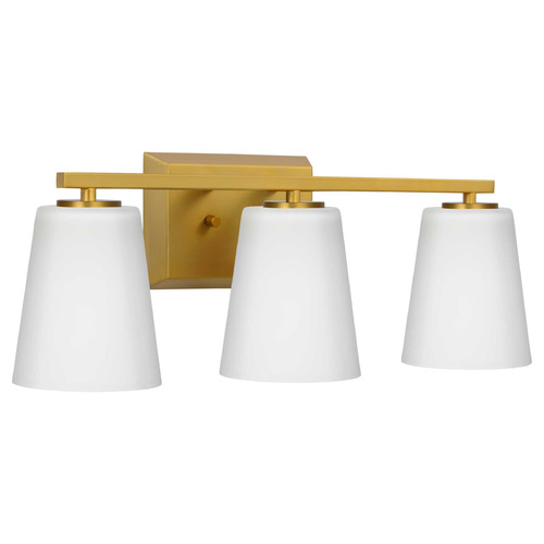 Progress Lighting Progress Lighting Vertex Brushed Gold Bathroom Light P300463-191